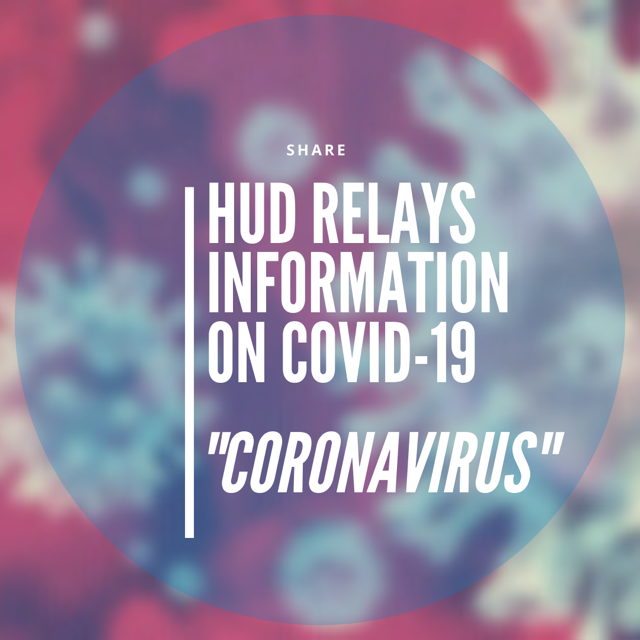 HUD relays information on COVID-19 