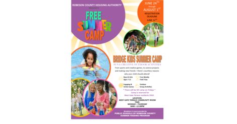 2019 07 22 Bridge Kids Summer Camp Robeson County Housing Authority Lumberton Nc